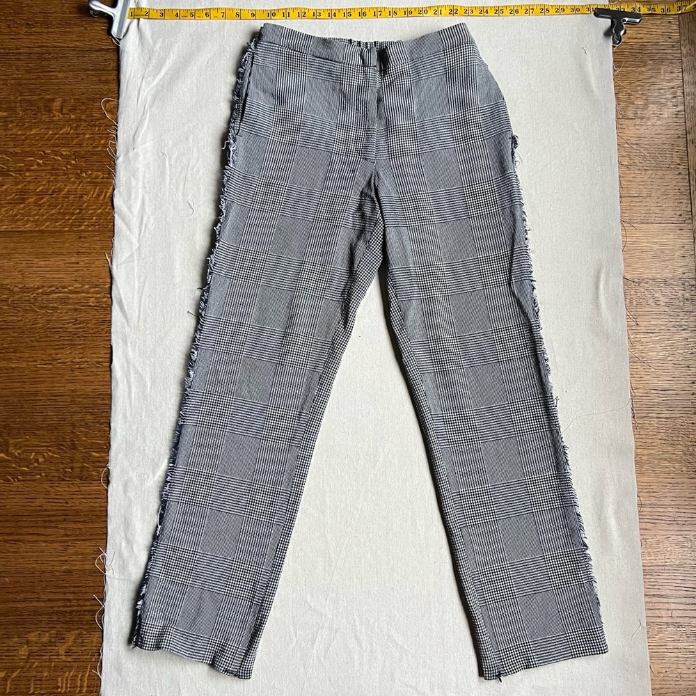 Prince of Wales Wide Leg Golden Goose Trousers